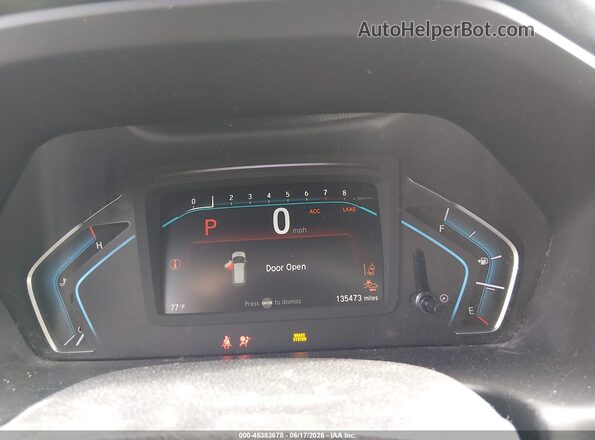 5FNRL6H72LB037334 2020 HONDA ODYSSEY White Вид задніх сидінь