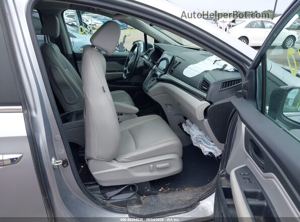 5FNRL6H72LB044672 2020 HONDA ODYSSEY Silver Вид салону спереду