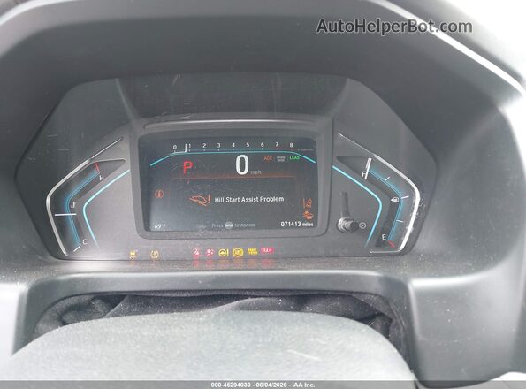 5FNRL6H72LB044672 2020 HONDA ODYSSEY Silver Вид задніх сидінь