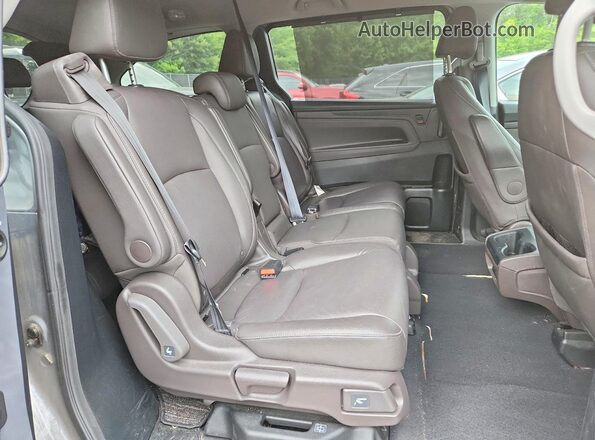 5FNRL6H72MB028991 2021 HONDA ODYSSEY Silver Vista interior trasera