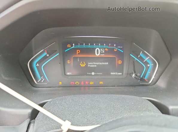 5FNRL6H72MB028991 2021 HONDA ODYSSEY Silver Vista del cuadro de instrumentos