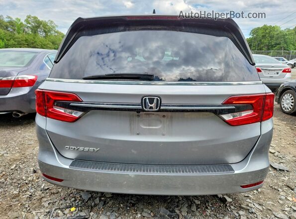 5FNRL6H72MB028991 2021 HONDA ODYSSEY Silver Vista trasera
