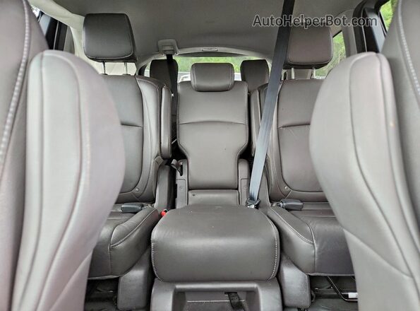 5FNRL6H72MB028991 2021 HONDA ODYSSEY Silver Vista de los asientos traseros