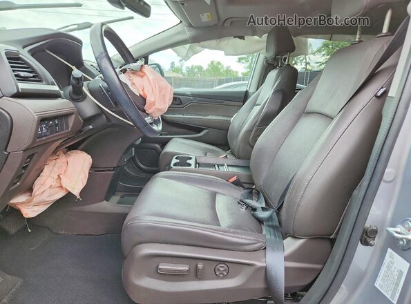 5FNRL6H72MB028991 2021 HONDA ODYSSEY Silver Vista interior delantera