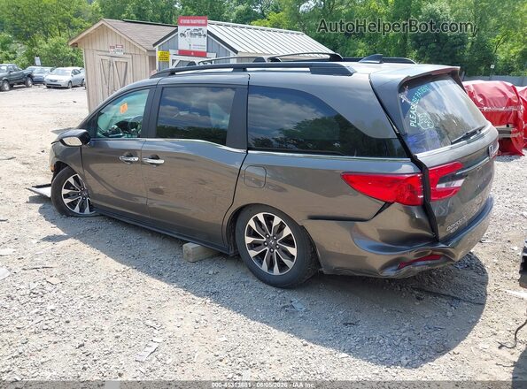 5FNRL6H72NB010251 2022 HONDA ODYSSEY Gray Rear left