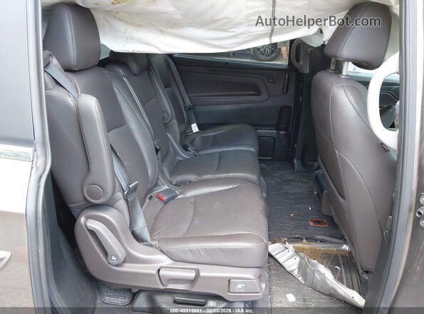 5FNRL6H72NB010251 2022 HONDA ODYSSEY Gray VIN sticker view
