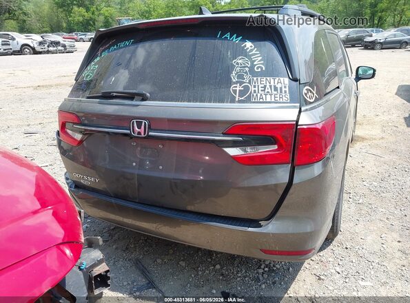 5FNRL6H72NB010251 2022 HONDA ODYSSEY Gray 