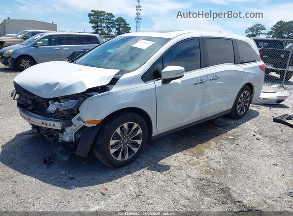 5FNRL6H72NB045632 2022 HONDA ODYSSEY White Front left