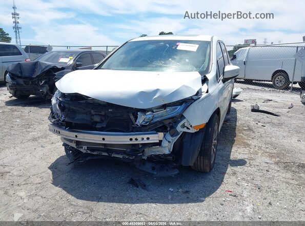 5FNRL6H72NB045632 2022 HONDA ODYSSEY White Front view