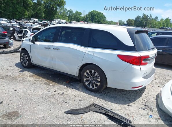 5FNRL6H72NB045632 2022 HONDA ODYSSEY White Rear left