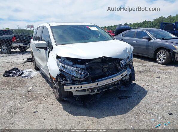 5FNRL6H72NB045632 2022 HONDA ODYSSEY White 