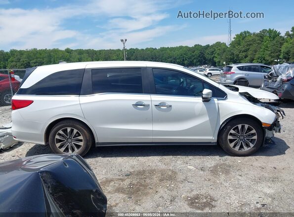 5FNRL6H72NB045632 2022 HONDA ODYSSEY White 360 interior view
