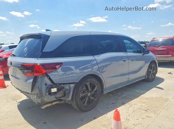 5FNRL6H72PB008454 2023 HONDA ODYSSEY Gray Tył prawy