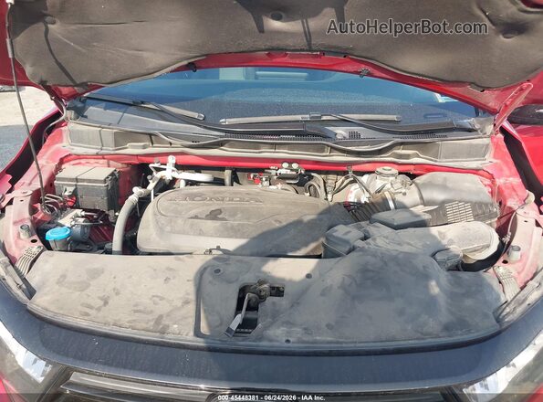 5FNRL6H72PB071487 2023 HONDA ODYSSEY Красный Вид сзади