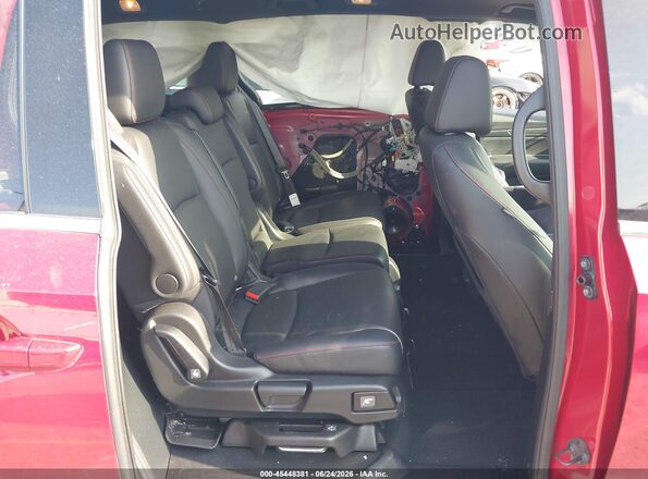 5FNRL6H72PB071487 2023 HONDA ODYSSEY Красный Вид наклейки с VIN-кодом