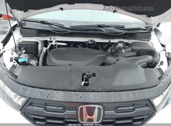 5FNRL6H72SB056187 2025 HONDA ODYSSEY White Widok z tyłu