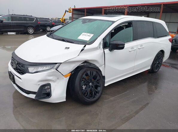 5FNRL6H72SB056187 2025 HONDA ODYSSEY White Przód lewy