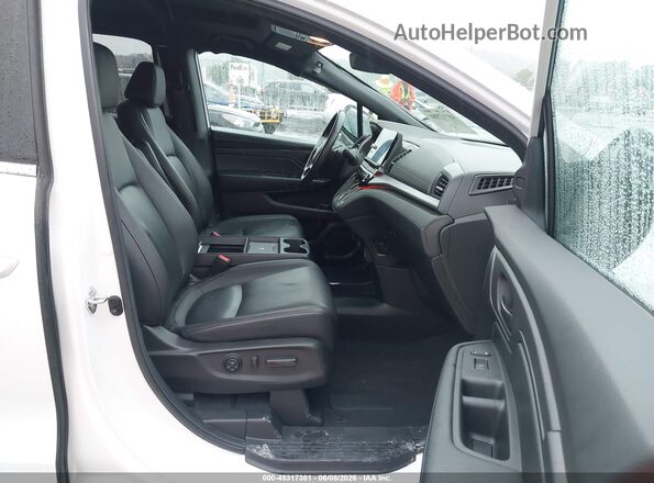 5FNRL6H72SB056187 2025 HONDA ODYSSEY White Widok wnętrza z przodu