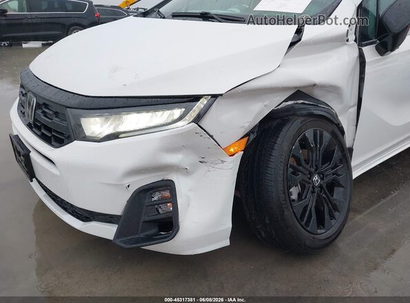 5FNRL6H72SB056187 2025 HONDA ODYSSEY White Widok z przodu