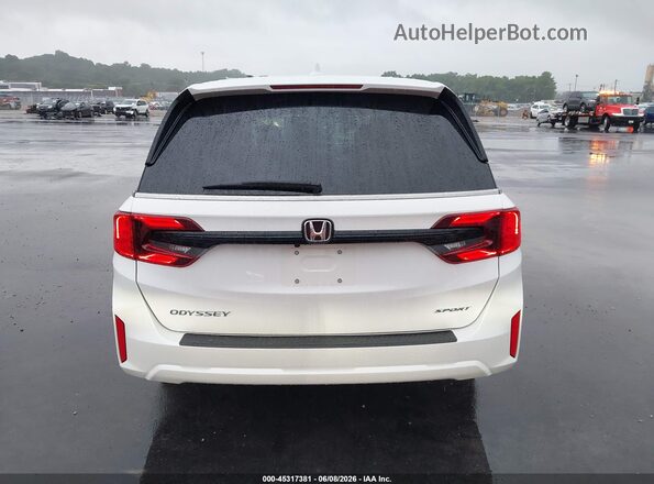 5FNRL6H72SB056187 2025 HONDA ODYSSEY White 