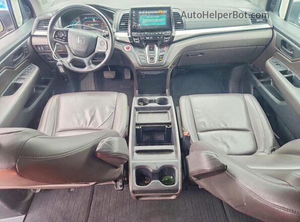 5FNRL6H73JB097717 2018 HONDA ODYSSEY Gray Widok deski rozdzielczej
