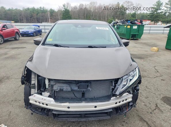 5FNRL6H73JB097717 2018 HONDA ODYSSEY Gray Widok z przodu
