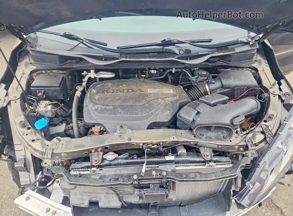5FNRL6H73JB097717 2018 HONDA ODYSSEY Gray Widok komory silnika