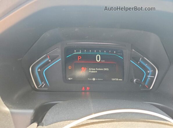 5FNRL6H73KB011078 2019 HONDA ODYSSEY Белый 
