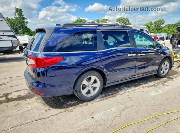 5FNRL6H73KB044310 2019 HONDA ODYSSEY Blue Rear right