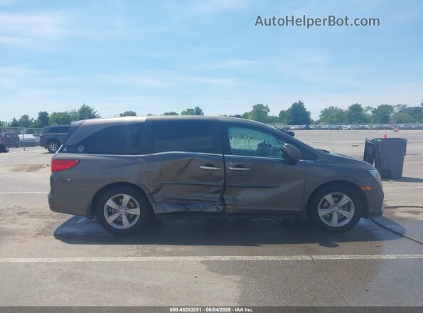 5FNRL6H73KB111939 2019 HONDA ODYSSEY Gray Rear interior view