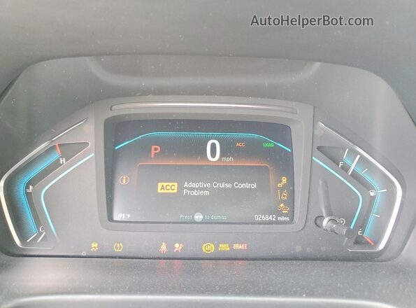 5FNRL6H73KB120091 2019 HONDA ODYSSEY Серебряный 