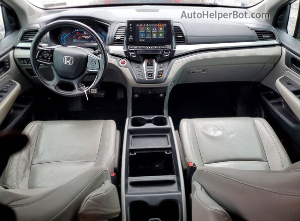 5FNRL6H73KB124755 2019 HONDA ODYSSEY Серый 