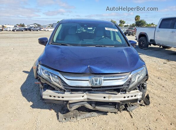 5FNRL6H73KB136128 2019 HONDA ODYSSEY Blue Դիմացի տեսք