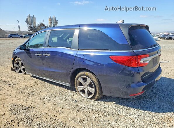 5FNRL6H73KB136128 2019 HONDA ODYSSEY Blue Հետևի ձախ
