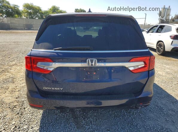5FNRL6H73KB136128 2019 HONDA ODYSSEY Blue Հետևի տեսք