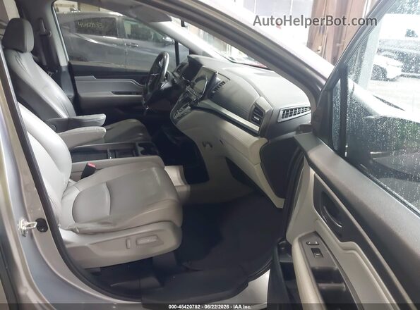 5FNRL6H73LB016721 2020 HONDA ODYSSEY Gray Widok wnętrza z przodu