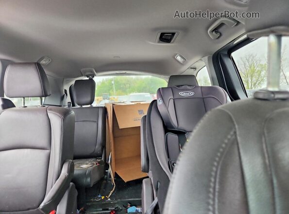 5FNRL6H73LB053672 2020 HONDA ODYSSEY Silver Вид задніх сидінь