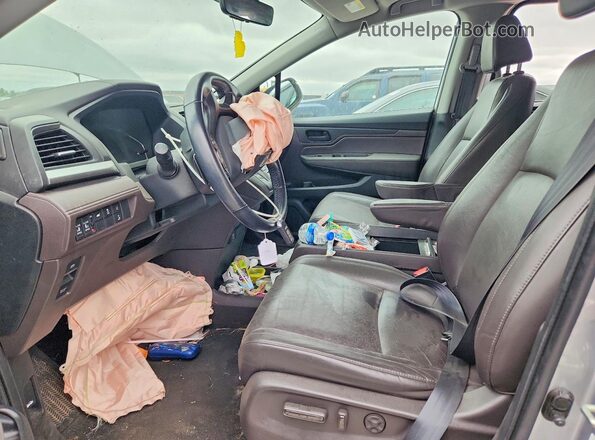 5FNRL6H73LB053672 2020 HONDA ODYSSEY Silver Вид салону спереду