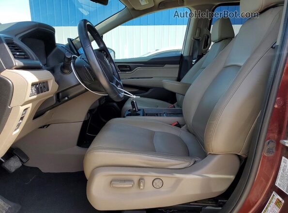 5FNRL6H73LB066079 2020 HONDA ODYSSEY Maroon Vista interior delantera