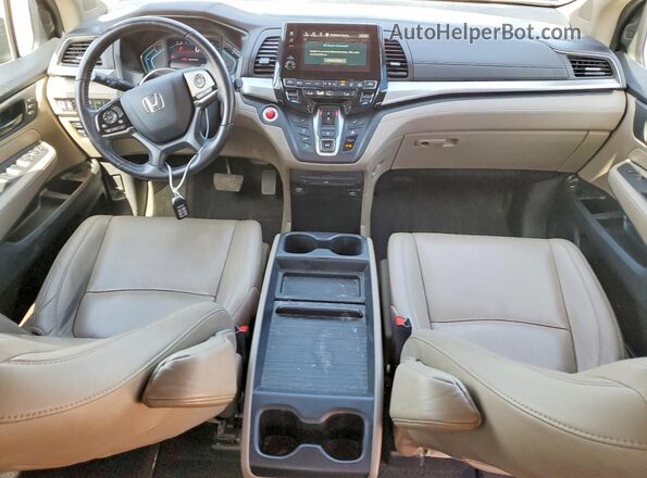 5FNRL6H73LB066079 2020 HONDA ODYSSEY Maroon Vista del salpicadero