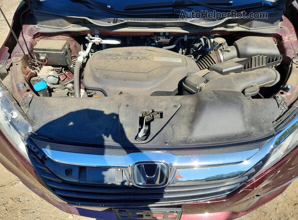5FNRL6H73LB071119 2020 HONDA ODYSSEY Burgundy ძრავის განყოფილების ხედი