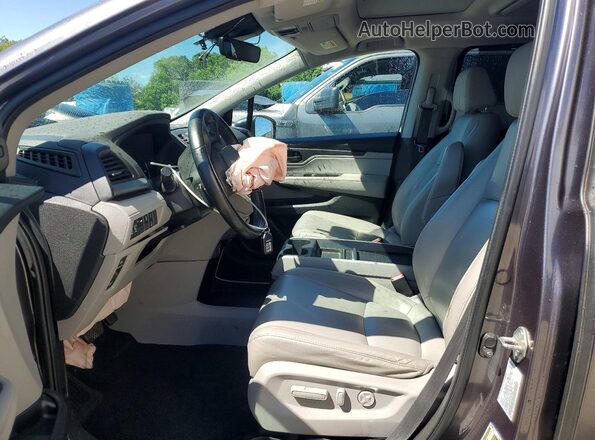 5FNRL6H73LB072948 2020 HONDA ODYSSEY Silver წინა სალონის ხედი