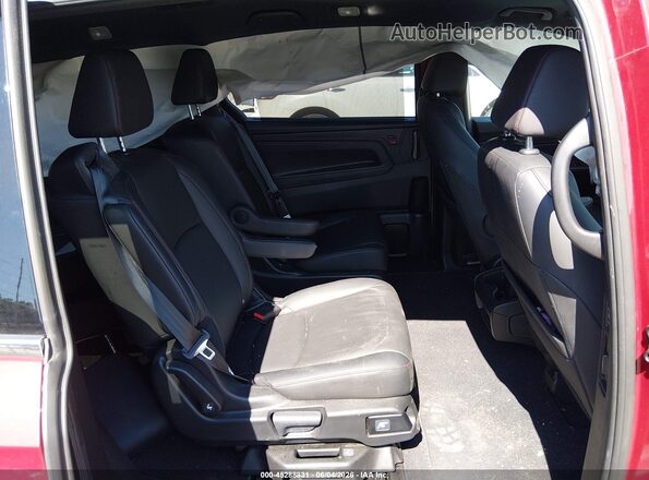 5FNRL6H73PB022525 2023 HONDA ODYSSEY Red Widok naklejki z numerem VIN