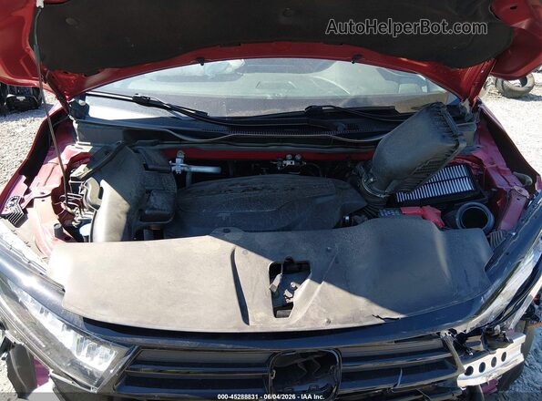 5FNRL6H73PB022525 2023 HONDA ODYSSEY Red Widok z tyłu