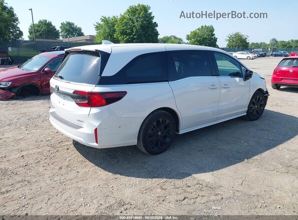 5FNRL6H73SB008567 2025 HONDA ODYSSEY Белый Задняя правая четверть