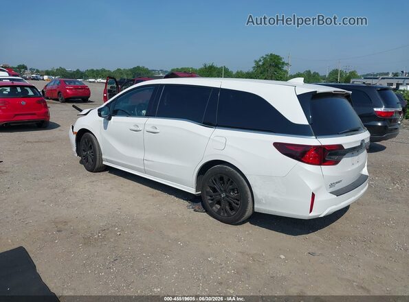 5FNRL6H73SB008567 2025 HONDA ODYSSEY Белый Задняя левая четверть