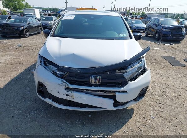 5FNRL6H73SB008567 2025 HONDA ODYSSEY Белый Вид щитка приборов