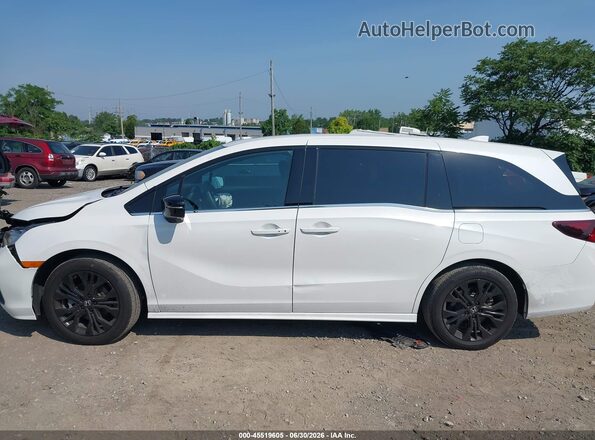 5FNRL6H73SB008567 2025 HONDA ODYSSEY Белый Панорамный вид салона 360°