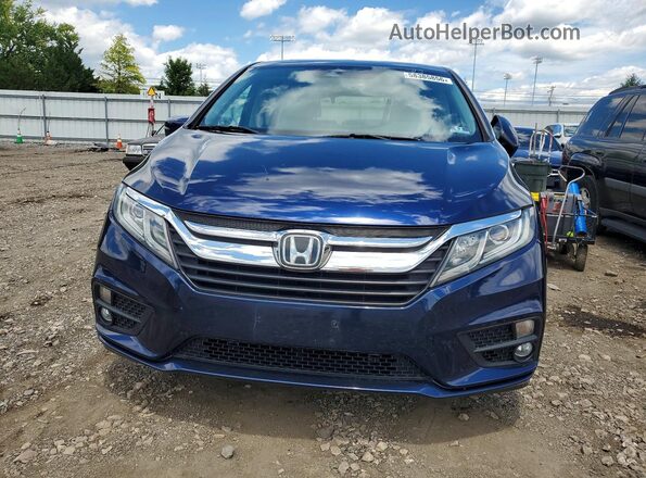 5FNRL6H74JB020693 2018 HONDA ODYSSEY Blue 