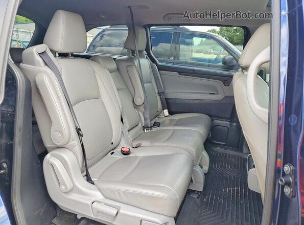 5FNRL6H74JB020693 2018 HONDA ODYSSEY Blue 